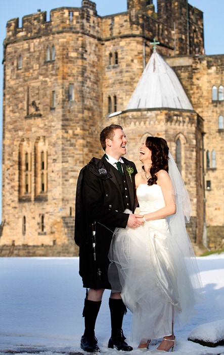 weddings at Alnwick castle
