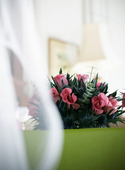 rushton hall wedding flowers