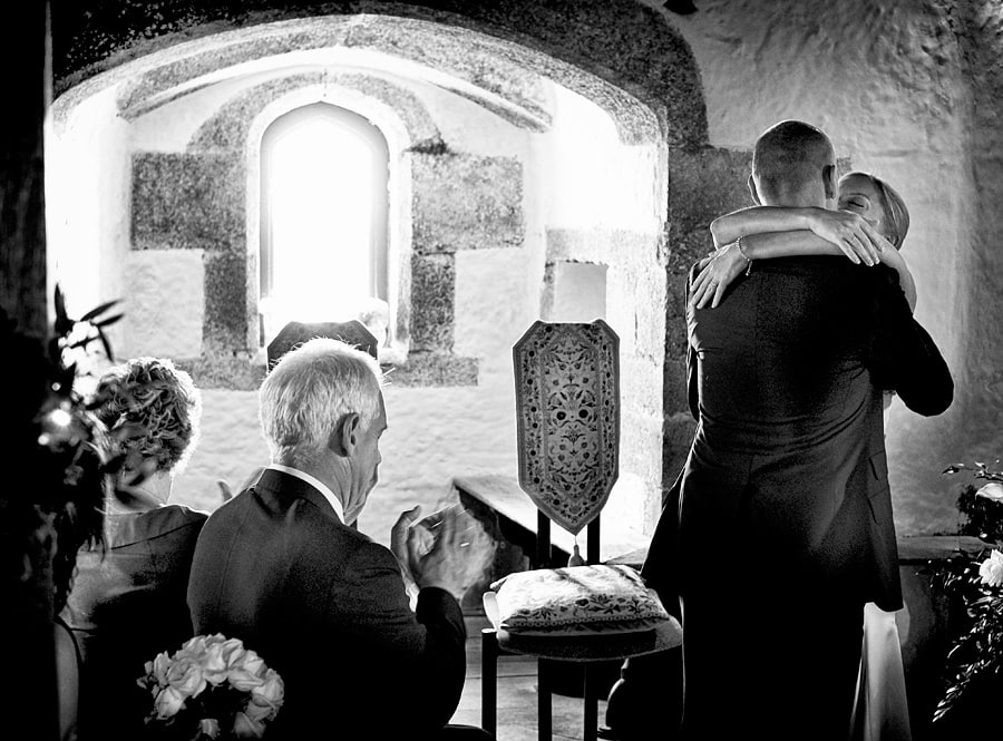 St Mawes Castle wedding photography