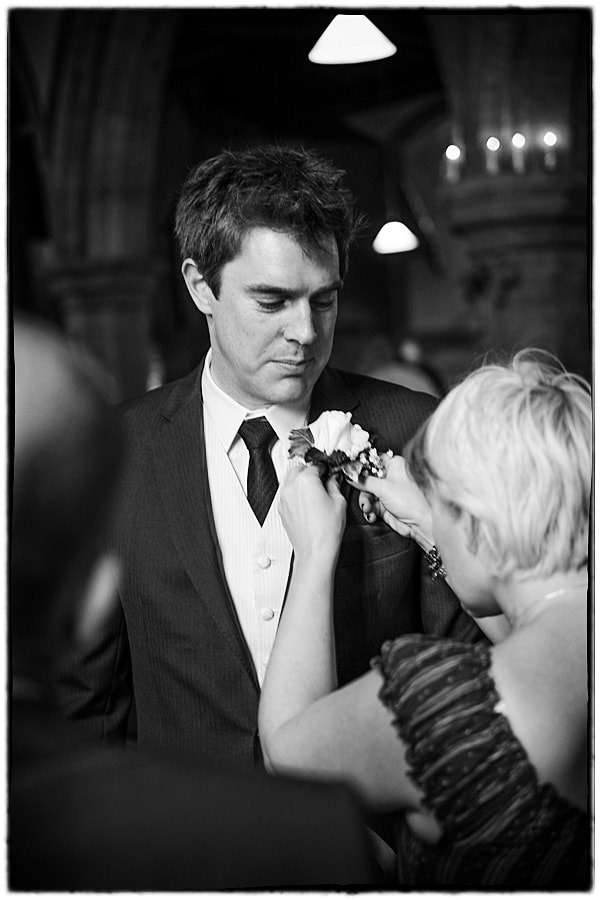 groom at Dodford Church