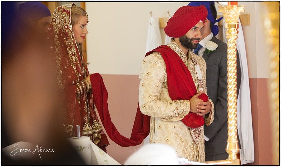 Sikh wedding ceremony