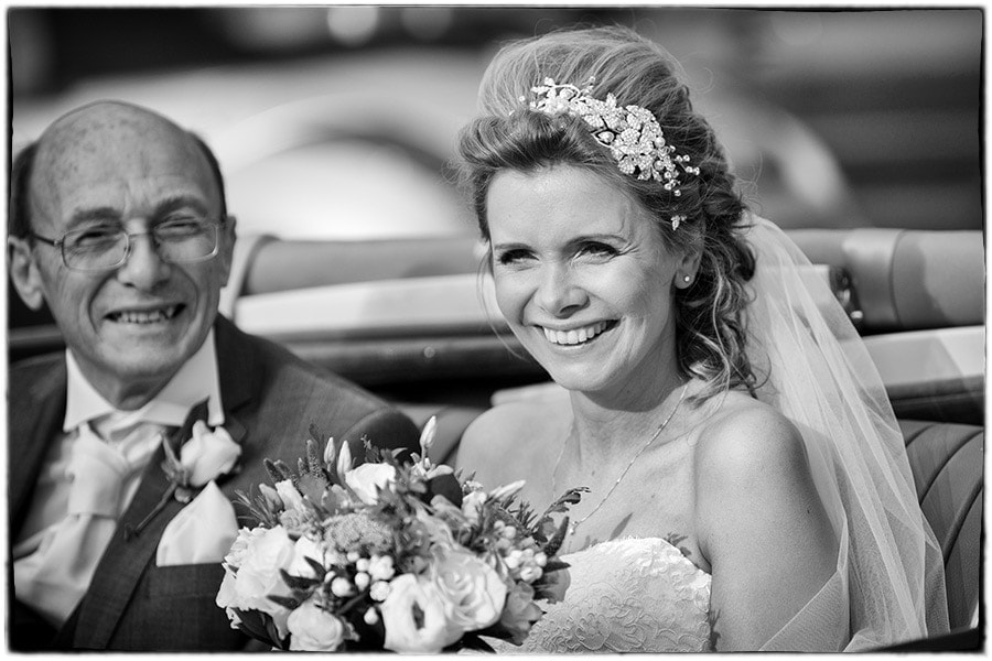 wedding photography at St Mary's catholic church Harvington