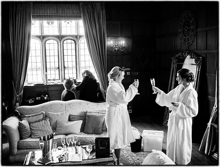 hengrave hall wedding the bride getting ready