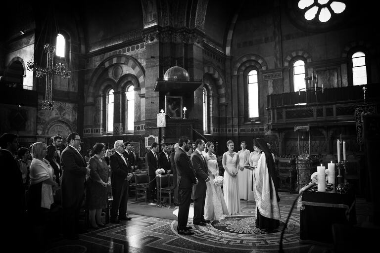 Saint Sophia's cathedral wedding in London