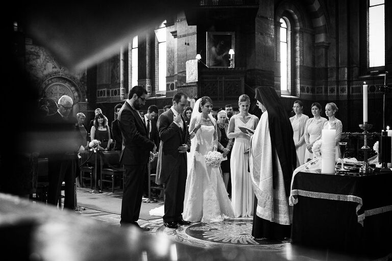 wedding photographer at Saint Sophia Greek Cathedral
