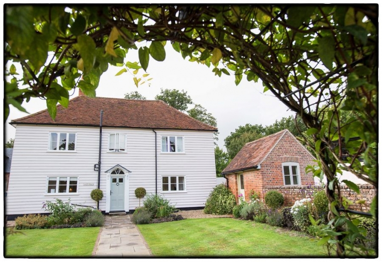 blake hall, the bride got ready in this cottage