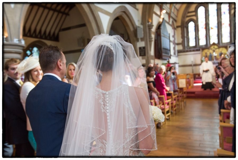 brides arrival