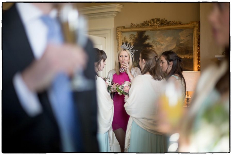 wedding guests at norwood park