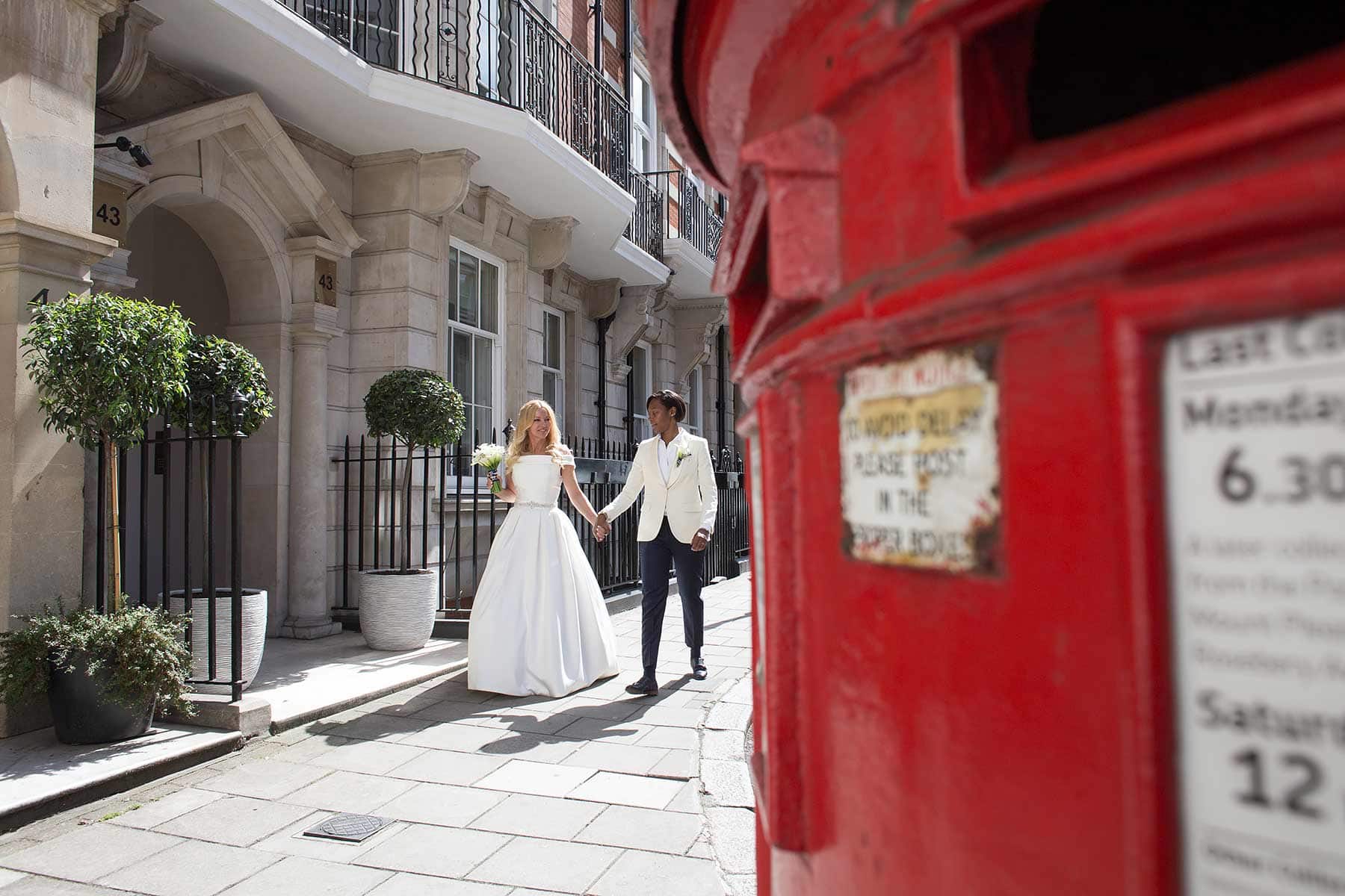 Dartmouth House wedding photography in Mayfair London.