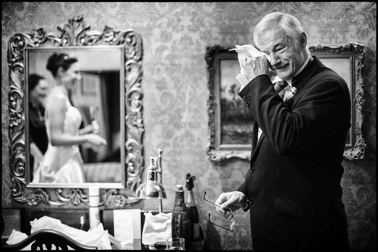 an example of work by documentary wedding photographer Simon Atkins