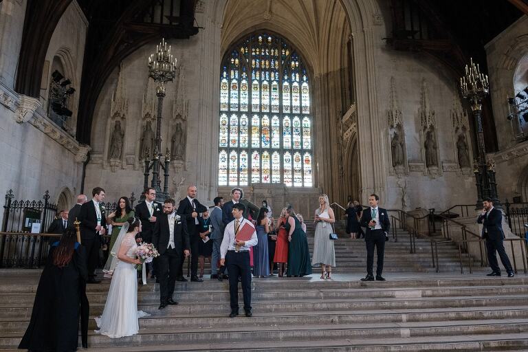 Westminster hall wedding