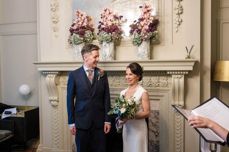 Old Marylebone town hall wedding ceremony