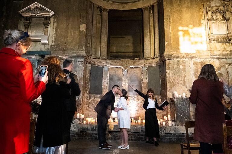 Asylum chapel wedding photography