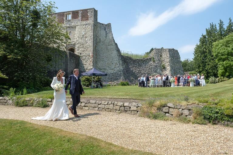 Farnham Castle wedding photography