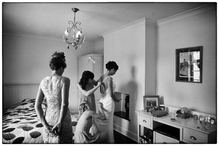 bridal preps shot on film