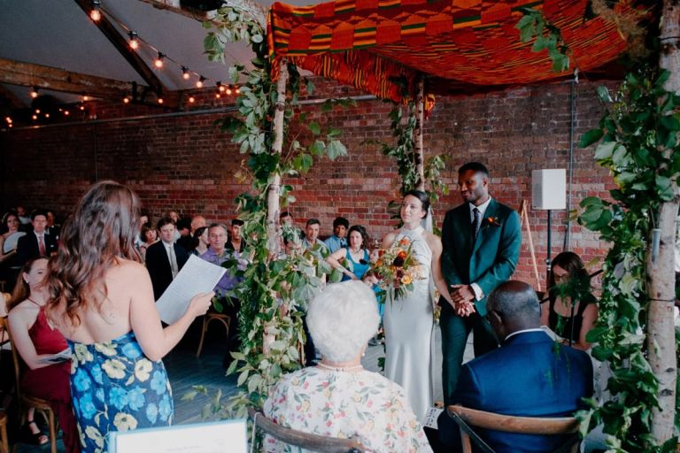 Loft studios analogue wedding photos