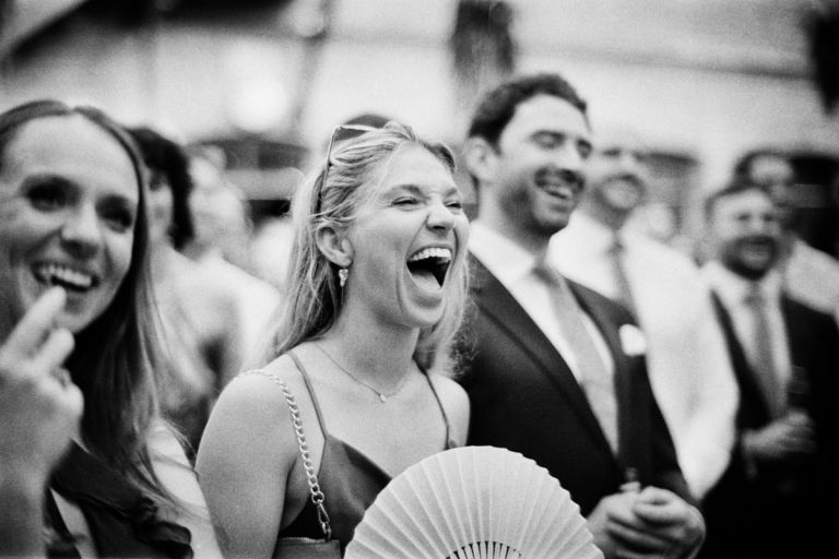 wedding photos shot on Ilford HP5 film using a Leica M4-P at Loft Studios