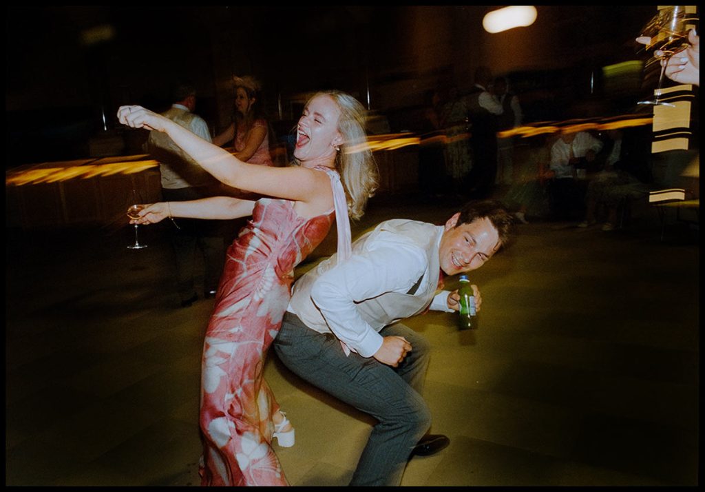 35mm film on the dance floor